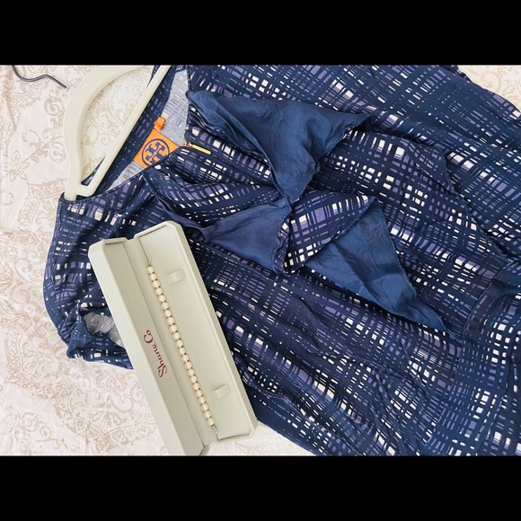 {TORY BURCH} ‘Clementine’ Plaid A-Line Dress - Picture 5 of 5